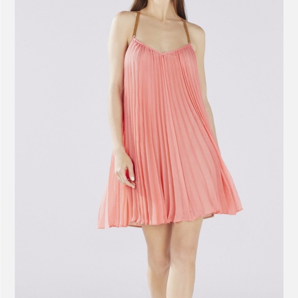BCBGMaxAzria Blush Pink Elegant Dress